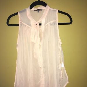 Sheer split sides top